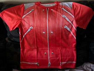 Camiseta Michael Jackson Beat it Talla M halloween