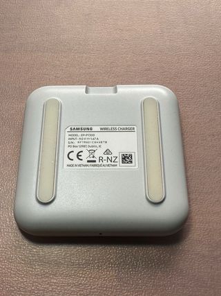 Samsung cargador inalámbrico blanco 15W