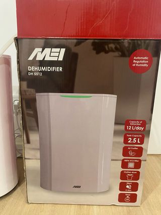 Desumidificador MEI novo com função secar roupa
