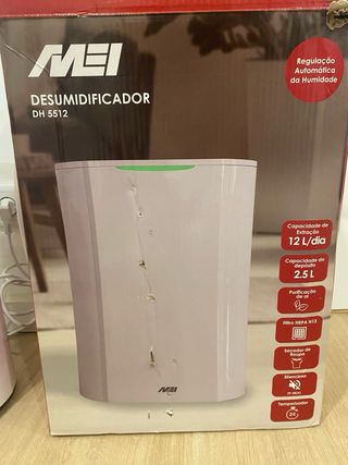 Desumidificador MEI novo com função secar roupa