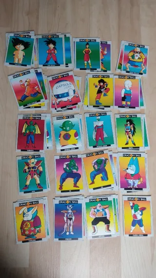 Cromos Dragon Ball Z Target Cards