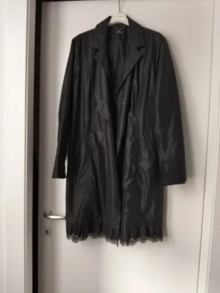 Soprabito Oltre nero con pizzo