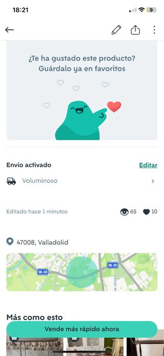 Carrito de bebidas vintage madera y metal