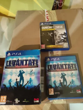 PS4 Levántate y Rainbow Six Siege