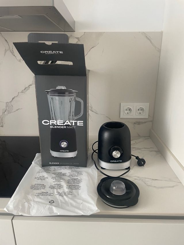 Batidora Create Blender Matt Negra