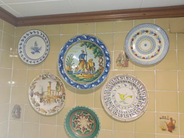 Platodecorativos de cerámica