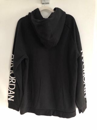 Sudadera Jordan Negra con Logo