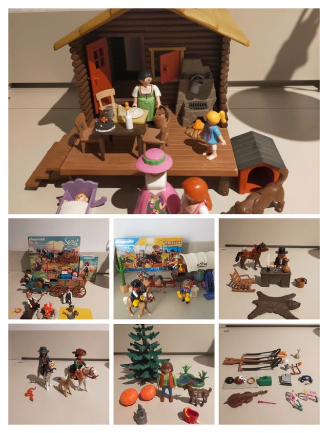 Lote Playmobil Western