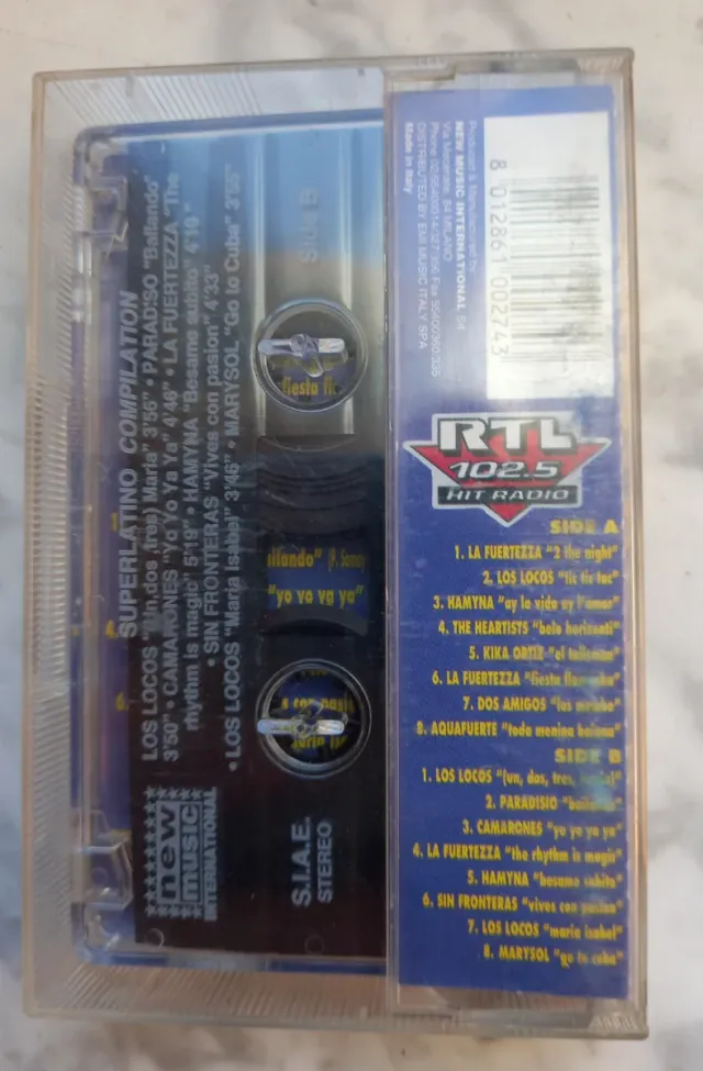 Musicassetta Super Latino