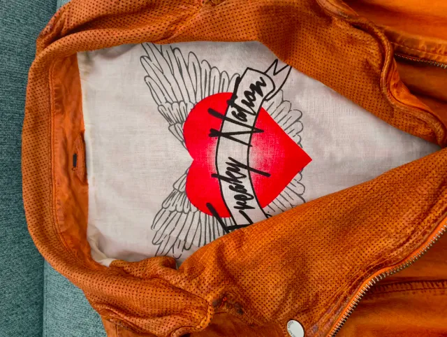 Cazadora Piel Francy Nation Talla M