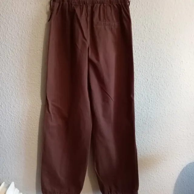 Pantalón Parachute Marrón