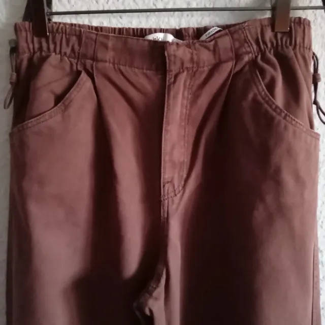 Pantalón Parachute Marrón