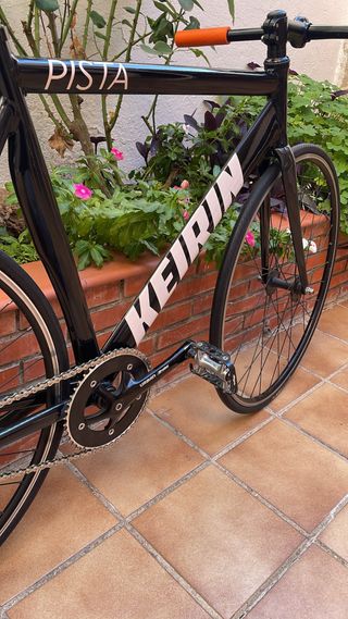 Bicicleta Pista Keirin Negra KRN