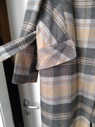 Cappotto Conbipel Beige/Grigio