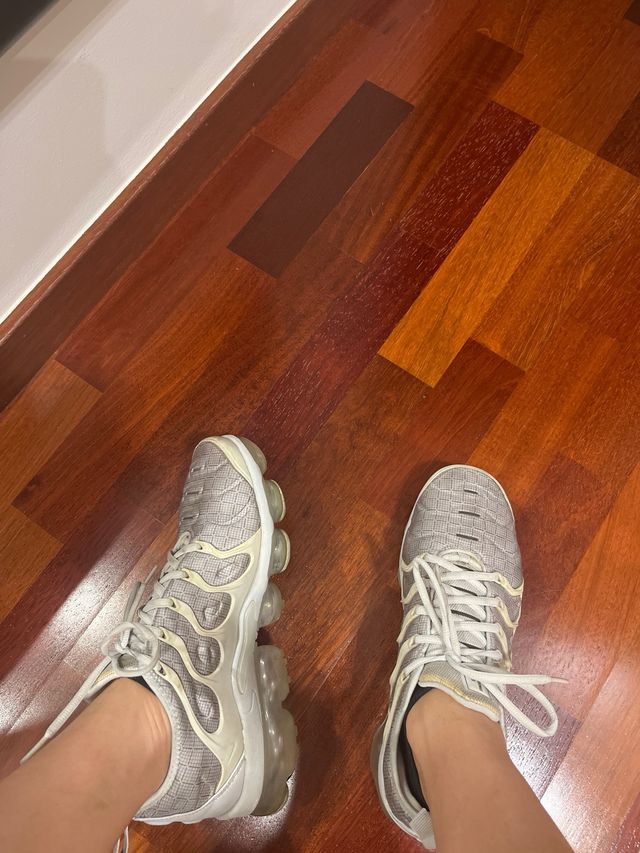 Nike Air Vapormax Plus Beige/Gris/Blanco