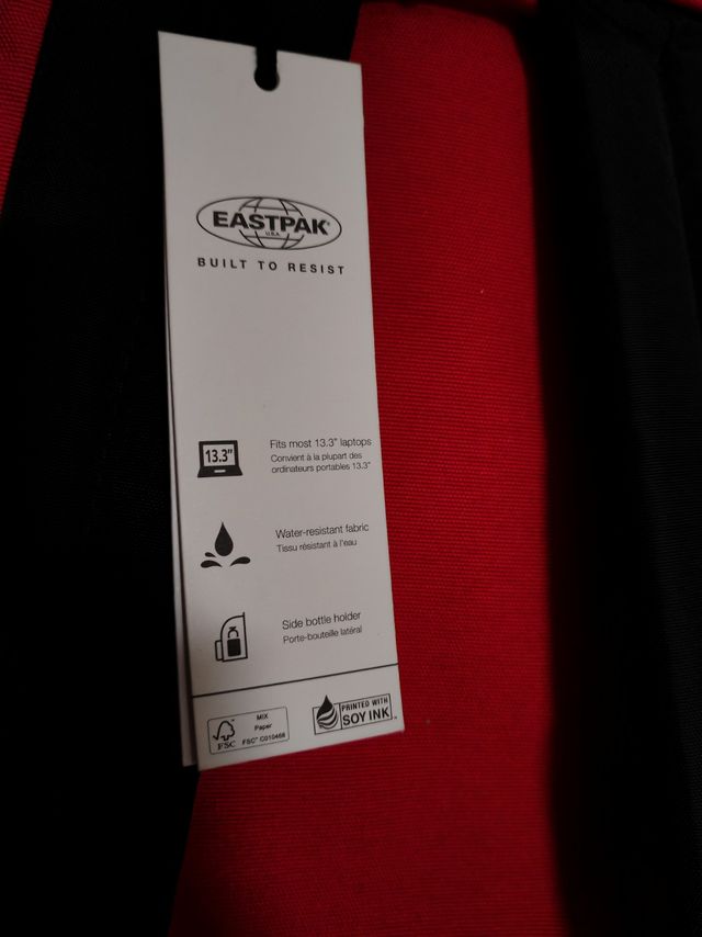Mochila Eastpak NUEVA doble cremallera