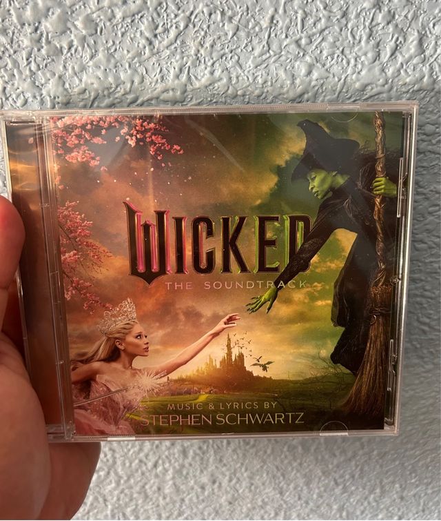 CD della colonna sonora di Wicked.