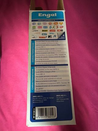 Decodificador TDT Engel RT5130U