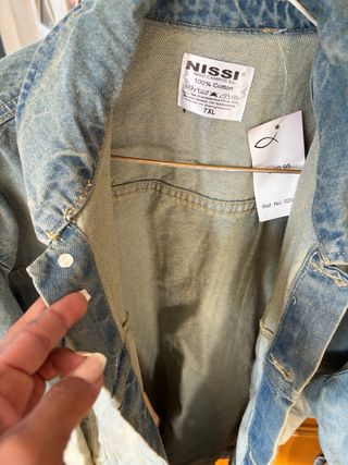 Chaqueta vaquera Nissi oversize Talla M