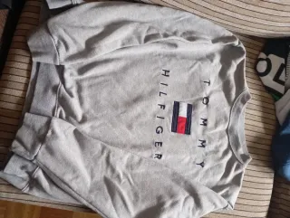 Sudadera Tommy Hilfiger Gris Talla S