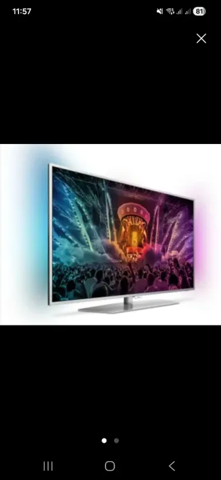 Smart TV Philips 4K 43PUS6551/12 para reparar