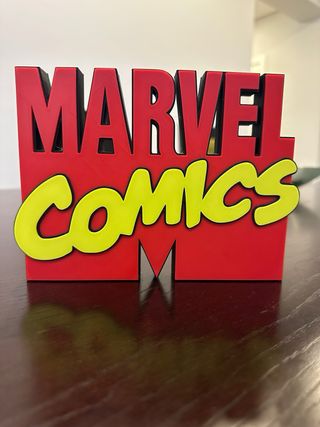 Logotipo 3D Marvel Comics