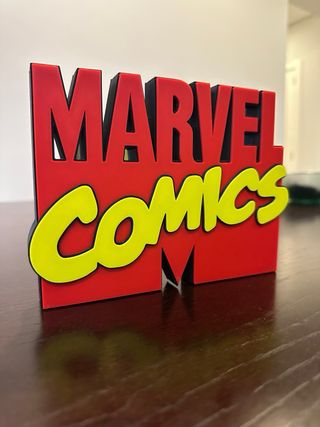 Logotipo 3D Marvel Comics