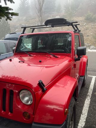 Portaesquís Thule y barras de techo.