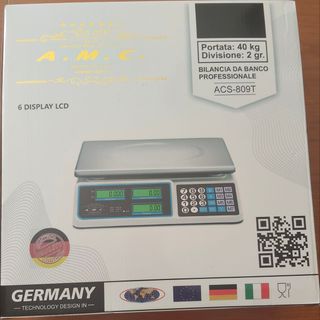 Bilancia Digitale AMC da 0 Kg a 40 Kg