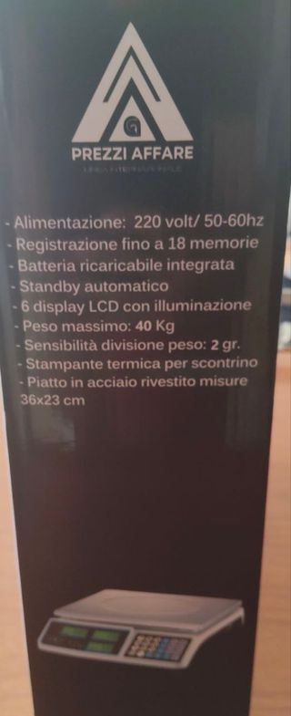 Bilancia Digitale AMC da 0 Kg a 40 Kg