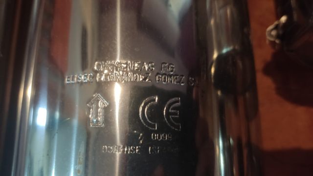 Tubos Acero Inox y Lana de Roca