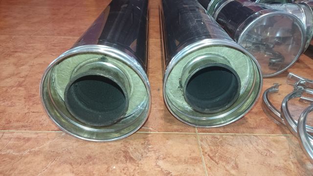 Tubos Acero Inox y Lana de Roca