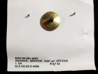 Insignia Gorra USAF Oficial