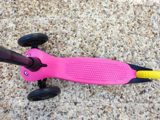 Patinete infantil 3 ruedas rosa