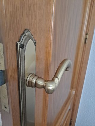 Manillas de puerta de bronce