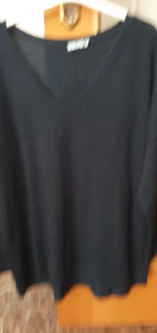 Jersey Pico Mujer Manga Larga Talla XL-XXL Nuevo