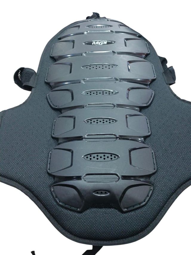 PROTECCION DE MOTOCROSS SIDESWIPE SKYDDSJACKA SVART RAVEN MOTOCROSS TALLA L