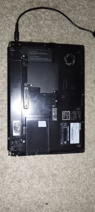 Notebook Toshiba Portege nero