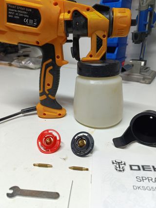 Pistola Pintura Eléctrica DKSG55K1 550W