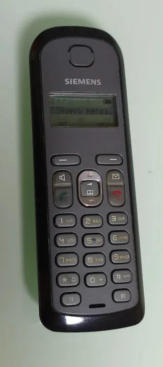 SIEMENS GIGASET AS280-Teléfono Inalámbrico Negro