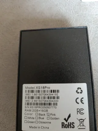 Teléfono móvil pequeño rosa