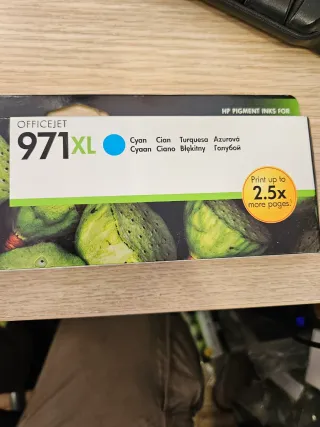 Cartuccia HP 971XL Ciano OfficeJet