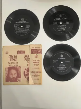 3 Flexi disc Perales Luengo Enrique y Ana
Música