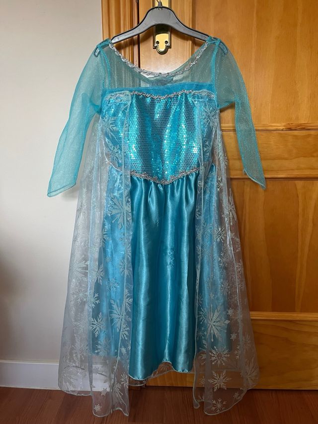 Vestido Frozen Elsa Talla 6-8