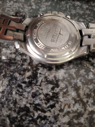 Reloj Lotus Titanium Cronógrafo Negro