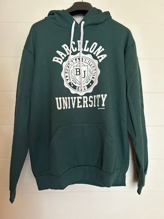 Felpa University Barcellona Verde