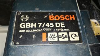 Martillo perforador BOSCH GBH 7/45 DE