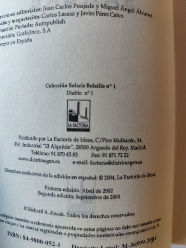 Diablo - Legado de sangre