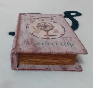 Caja decorativa estilo vintage