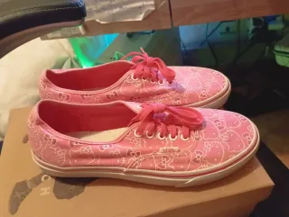 Zapatillas Vans Hello Kitty Mujer Talla 41.5